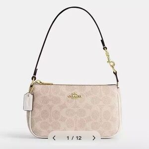 Coach Nolita 19 In Signature Canvas - Gold/Sand/Chalk